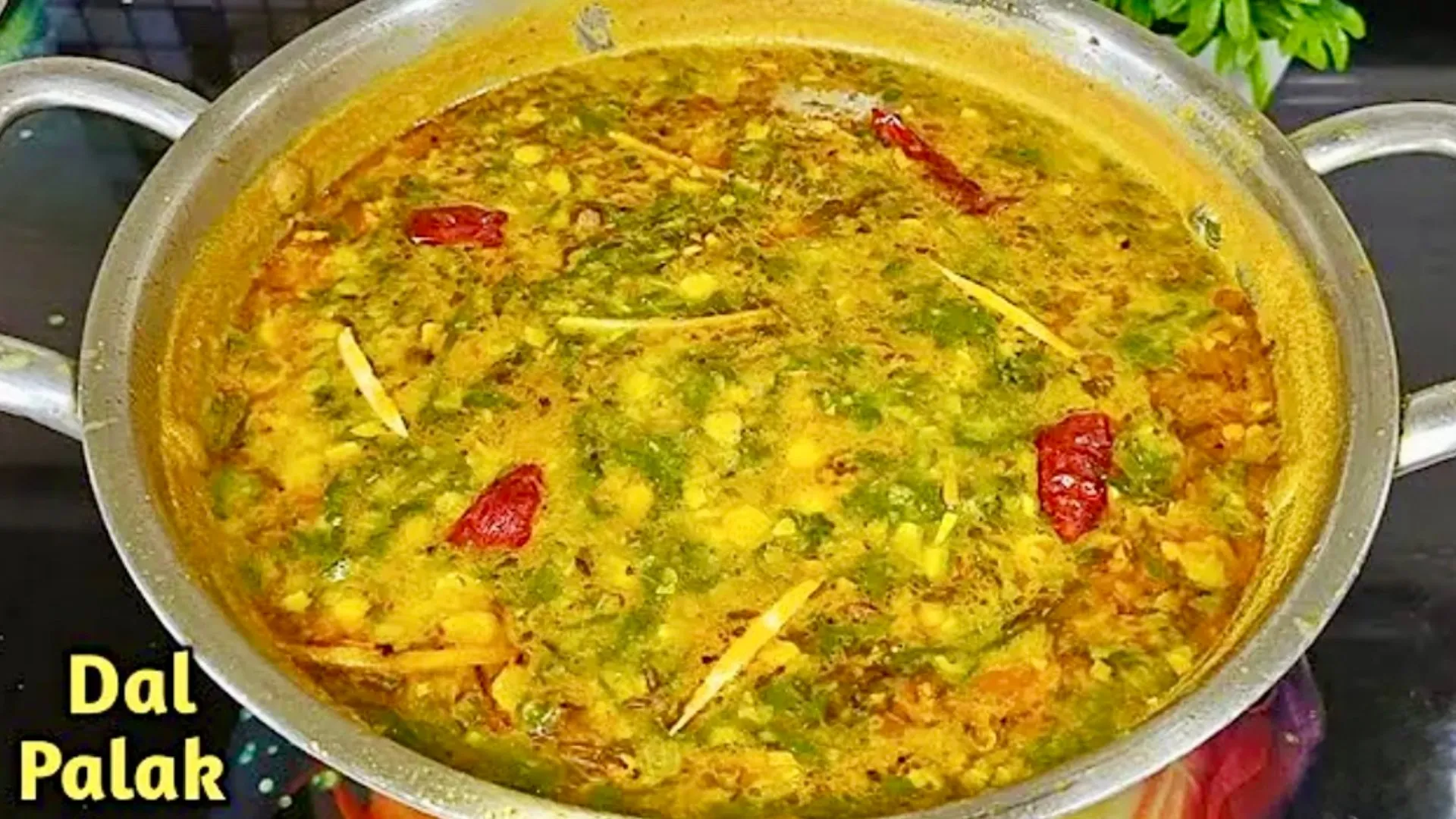 Chana Dal Palak Recipe In Hindi